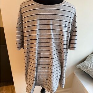 Ralph Lauren Navy Striped Tee